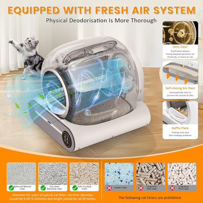 ARENERO AUTOMATICO GATOS 2025