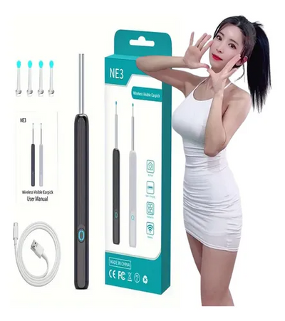 LIMPIADOR DE OÍDOS CON CÁMARA